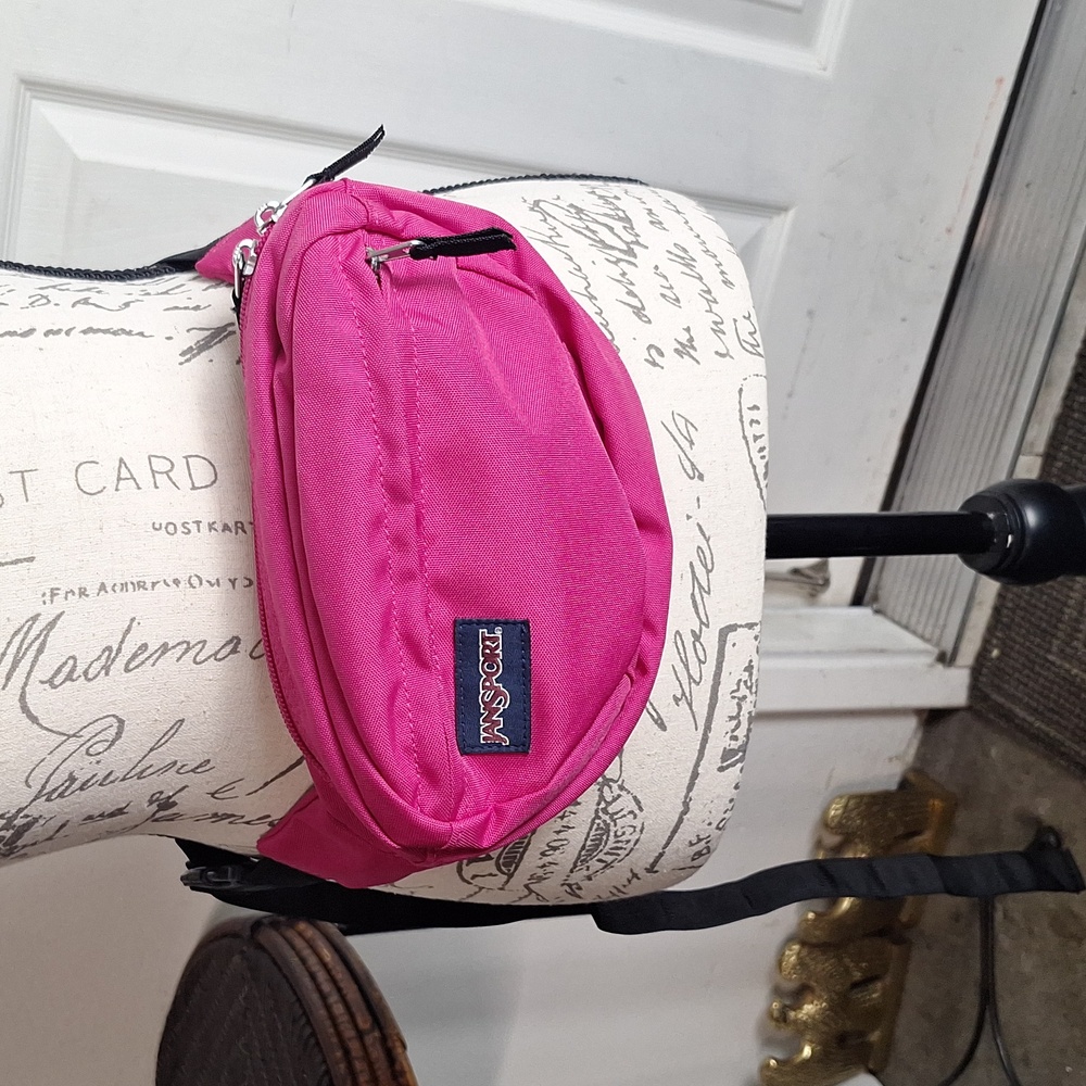 Jansport Hot Pink Fanny Pack Sling Bag